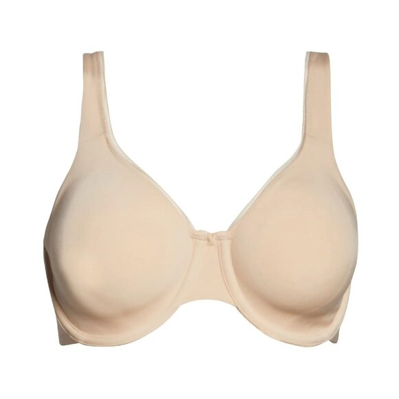 WACOAL High Standards Full Unpadded Underwire Bra 38DD Beige Nude #855352 - Picture 5 of 11